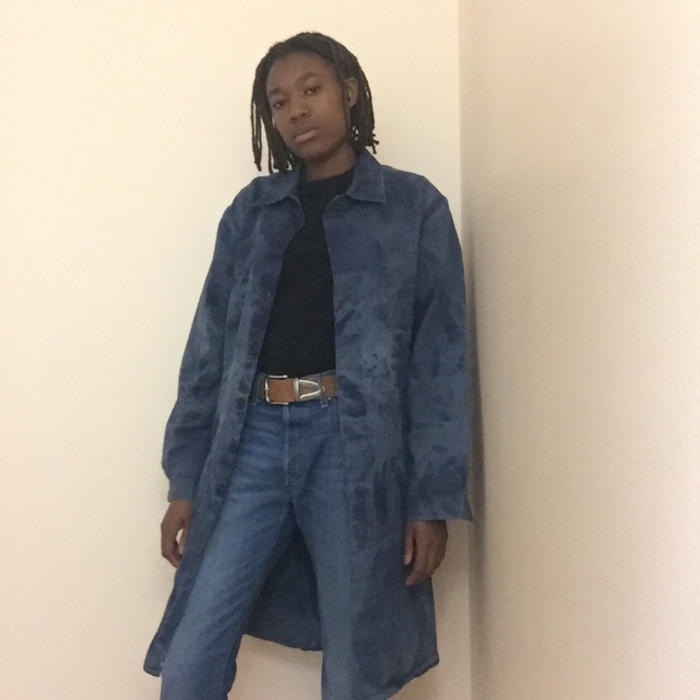 Urban Outfitters Long Jean Jacket